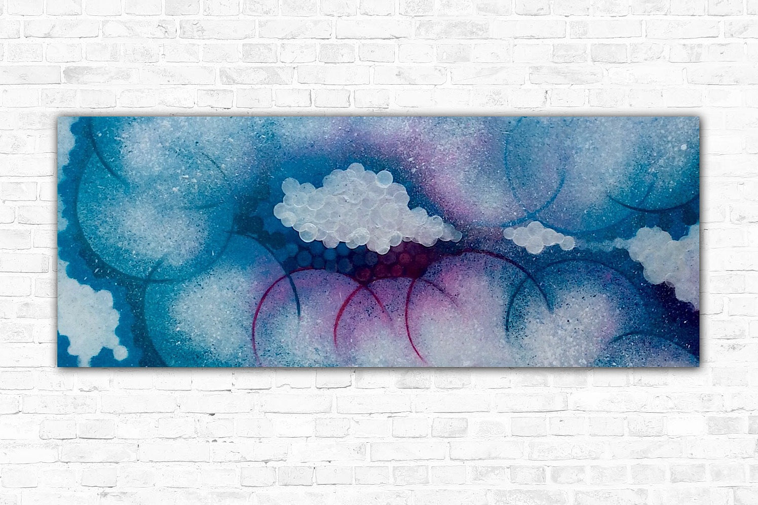 Textured wall art