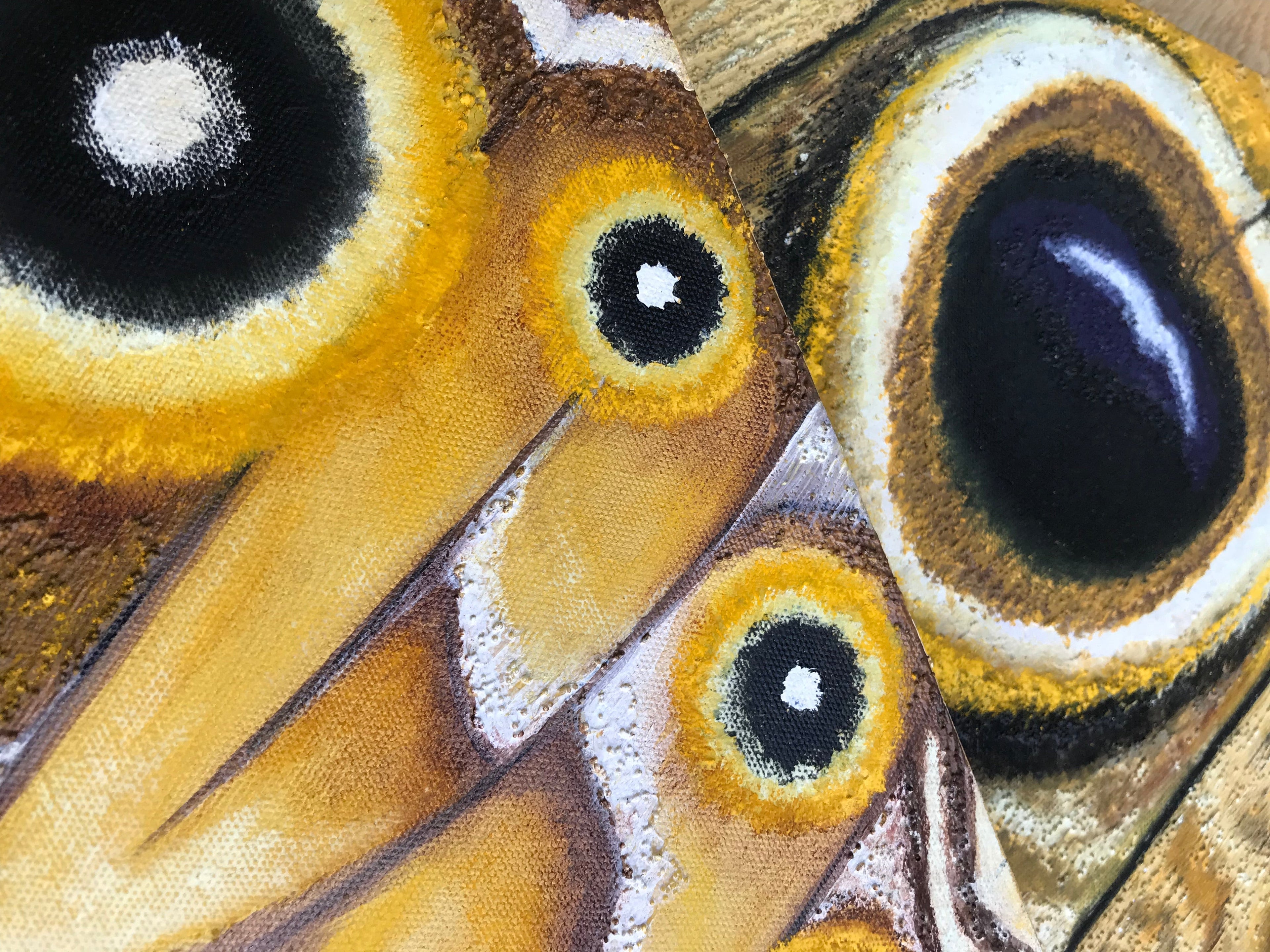 yellow colour scheme and modern art