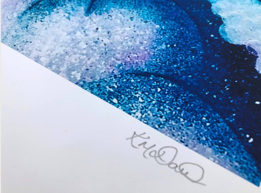 Signed affordable wall art UK.