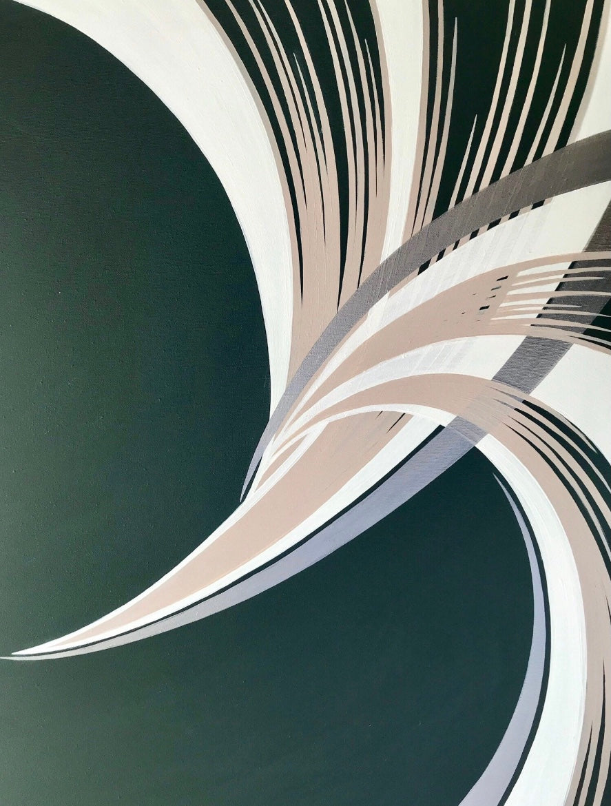 Hand painted Large canvas wall art 