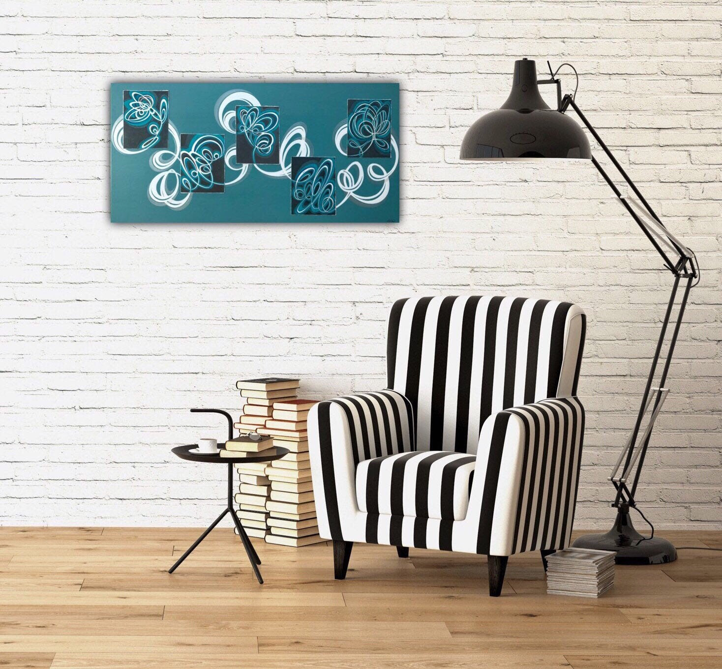 Modern abstract canvas wall art for sale online