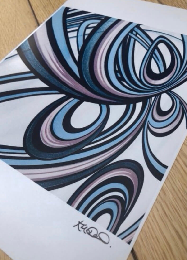 Artwork online. Abstract wall art.