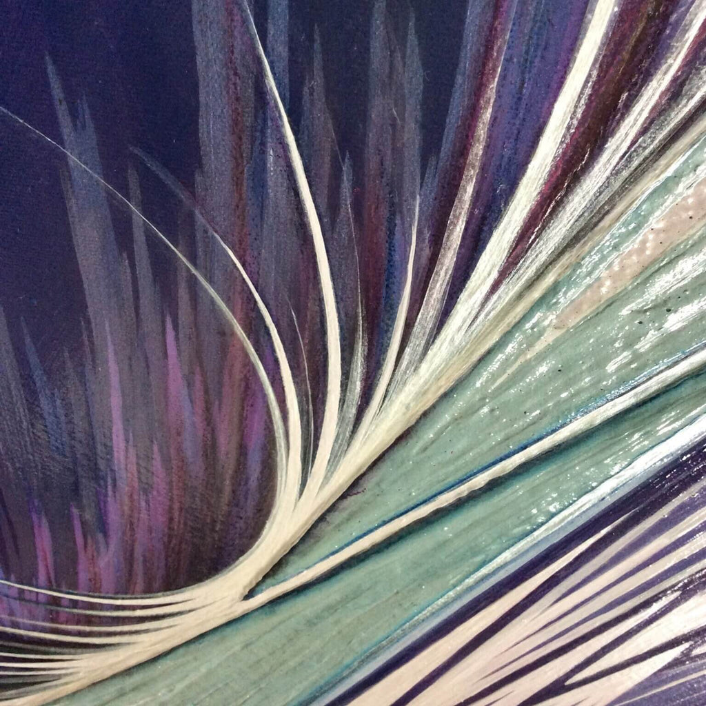 Modern landscape canvas abstract 