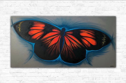 Butterfly painting.