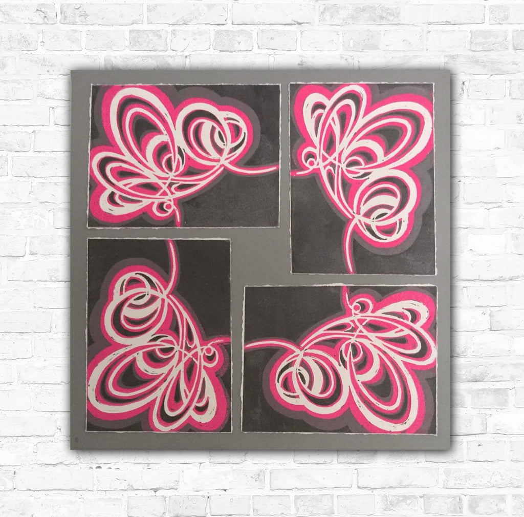 pink artwork