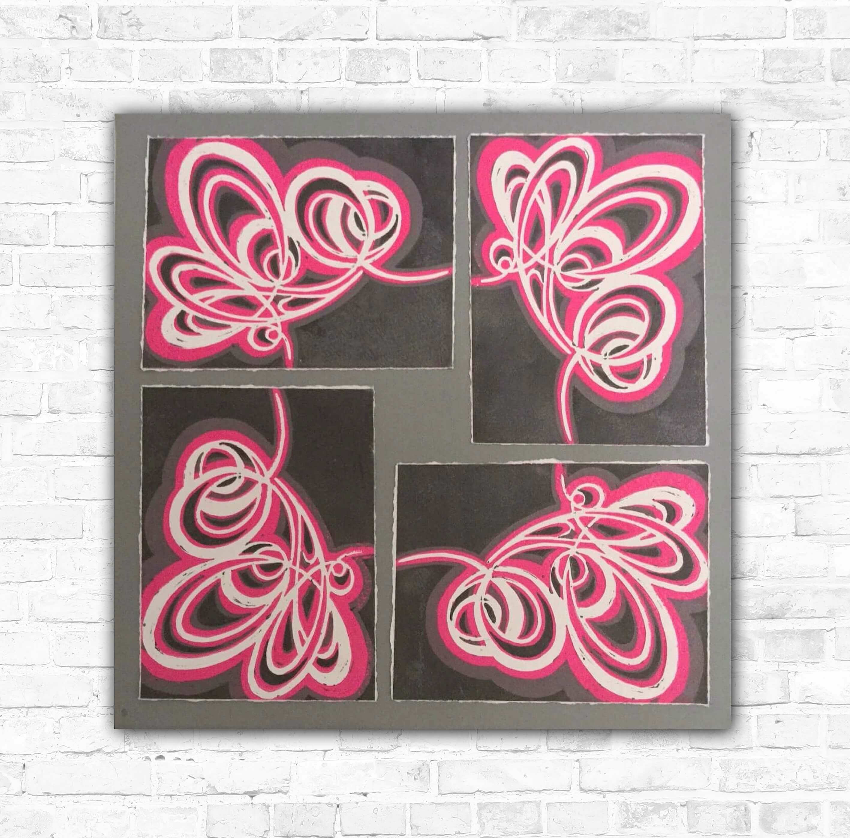 pink artwork