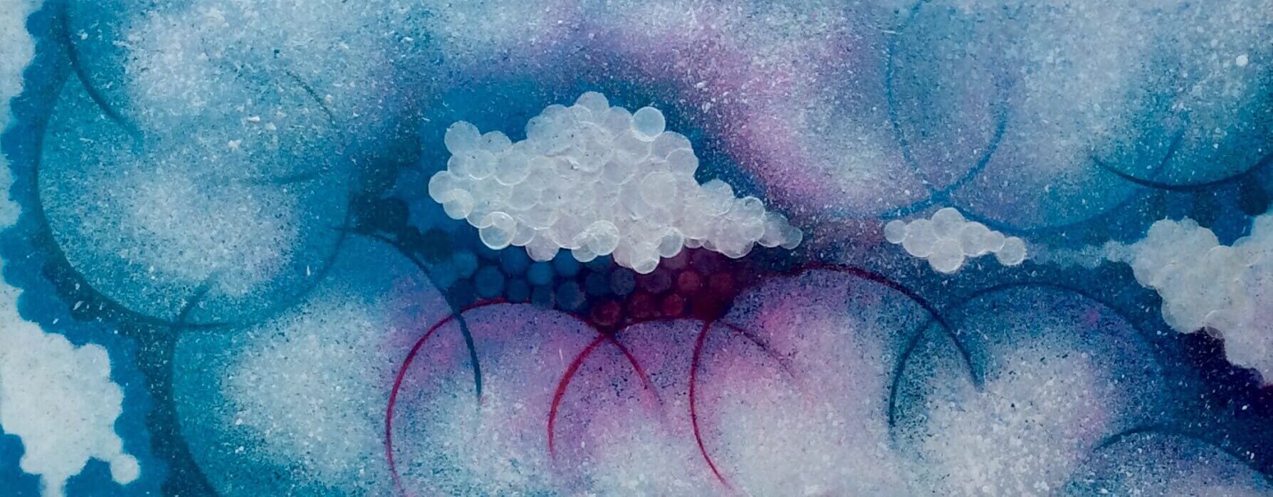 Original Mixed media textured canvas