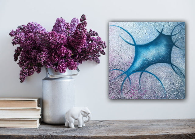 Original abstract textured piece of art.